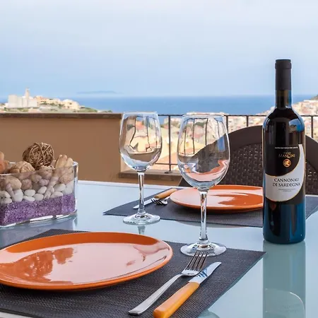 Castelsardo- Elegante Appartamento Vista Mare Exterior foto